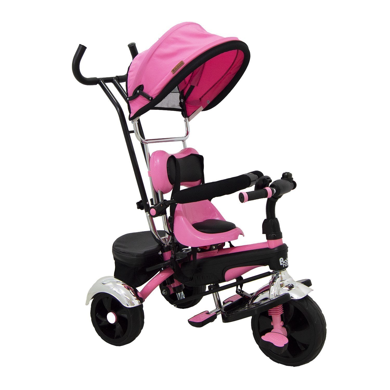 BabyHope Star Üç Teker Bisiklet BH-9500 Pembe