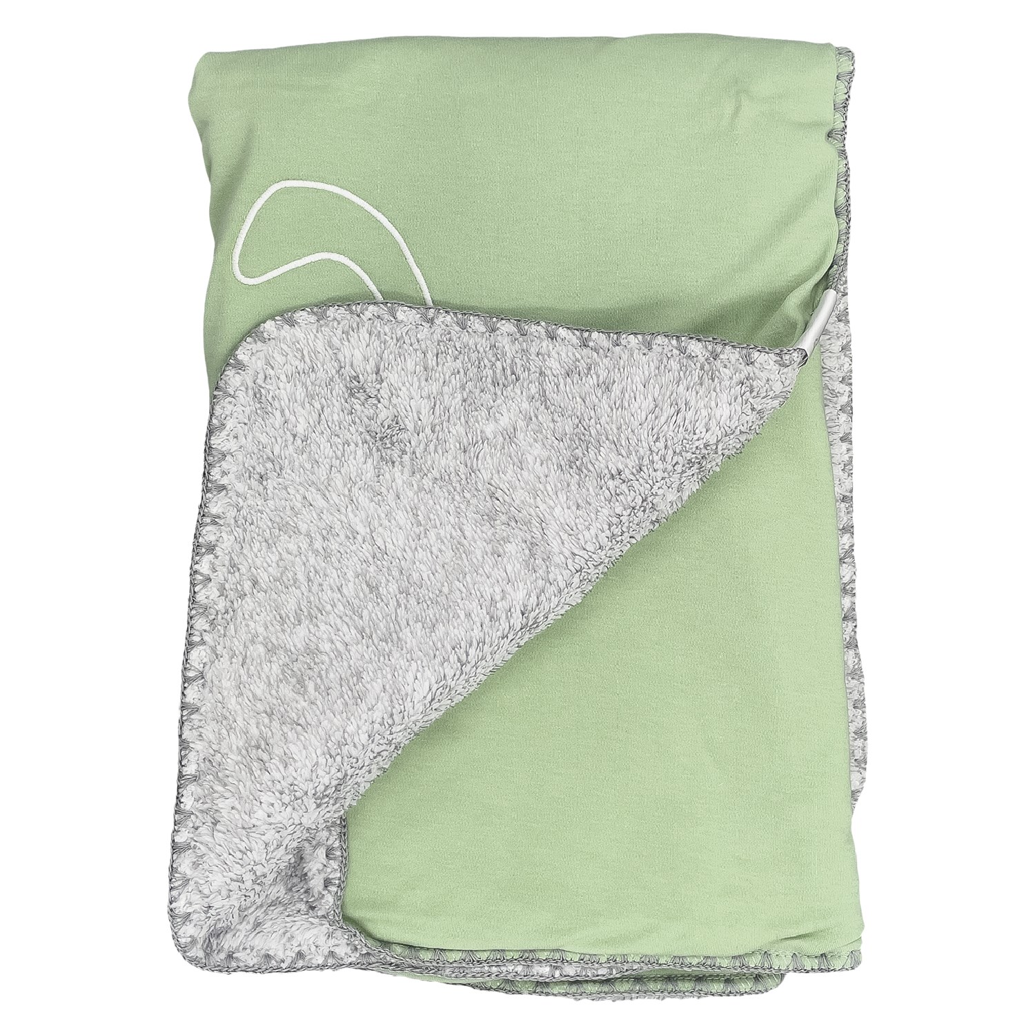 Bibaby Gamer Dinosaurs Bebek Battaniyesi 85x90 Cm 64517 Yeşil-Gri