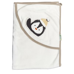 Biorganic Frozen Penguins Bebek Havlusu 85x90 Cm 66295 Bej-Ekru