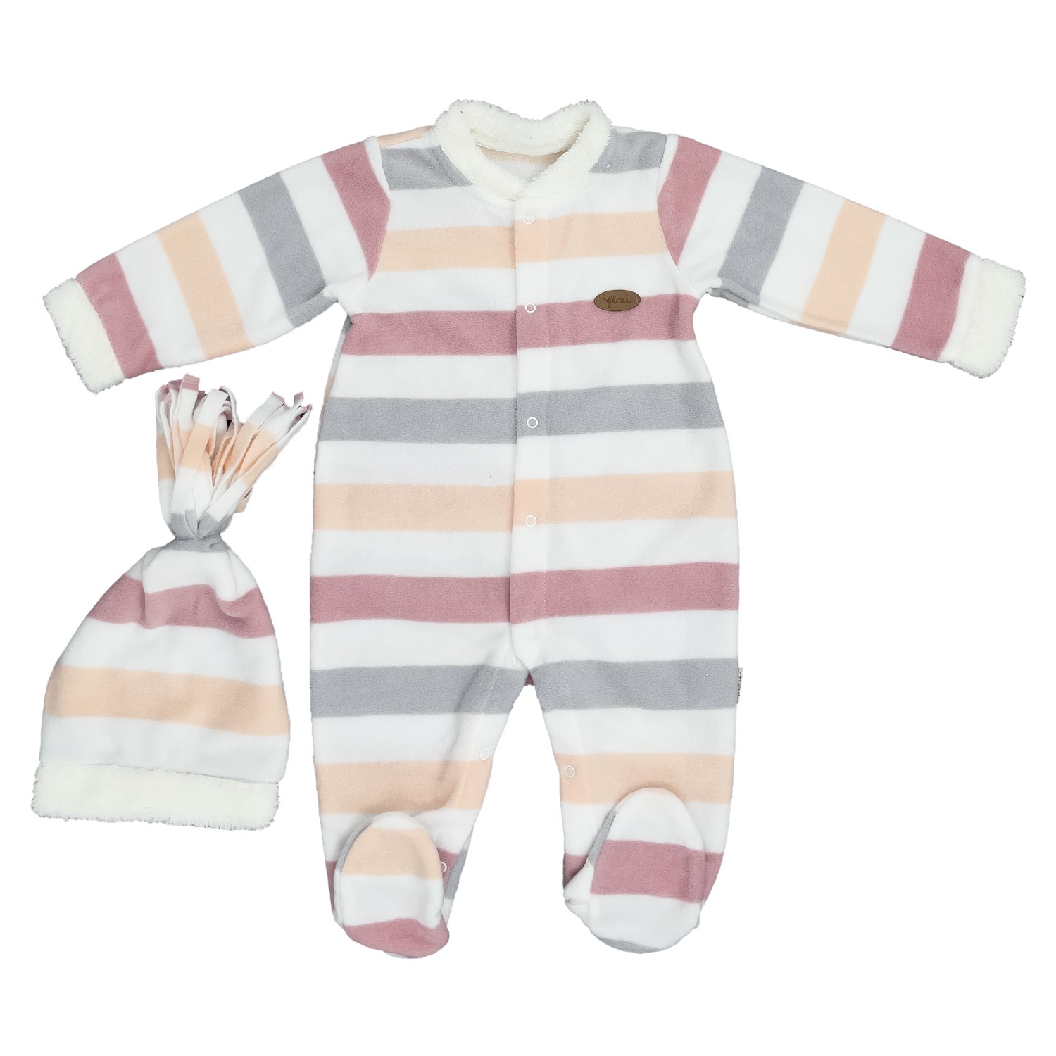 Flexi Patikli Bebek Tulumu 247047 Çok Renkli