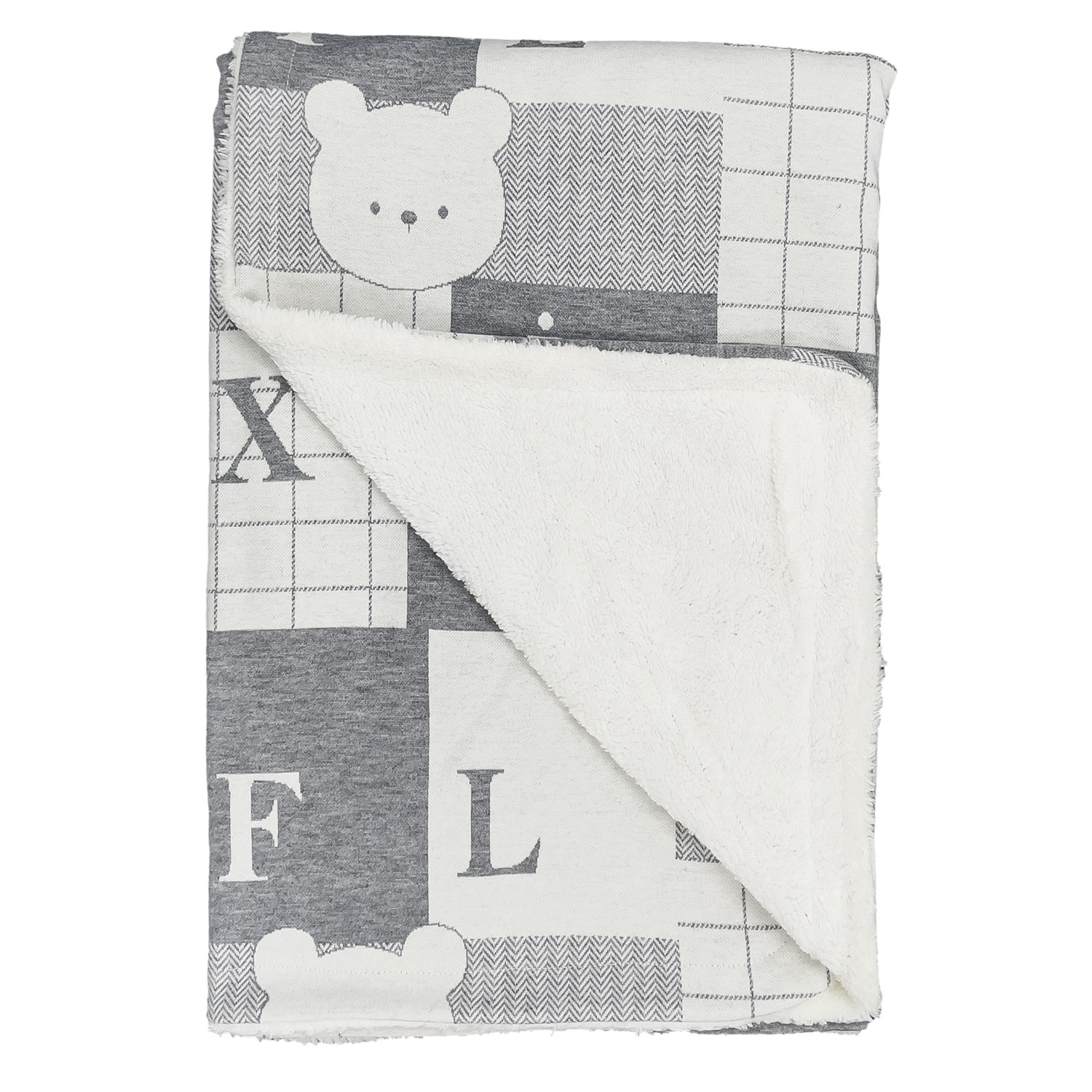 Flexi Bebek Battaniyesi 85x85 Cm 226115 Gri
