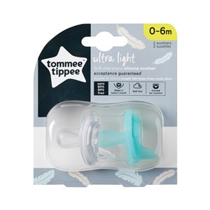 Tommee Tippee Ultra Light 2'li Slikon Emzik 0-6 Ay 