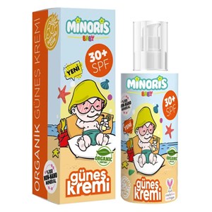 Minoris Baby Organik Güneş Kremi 150 ml 