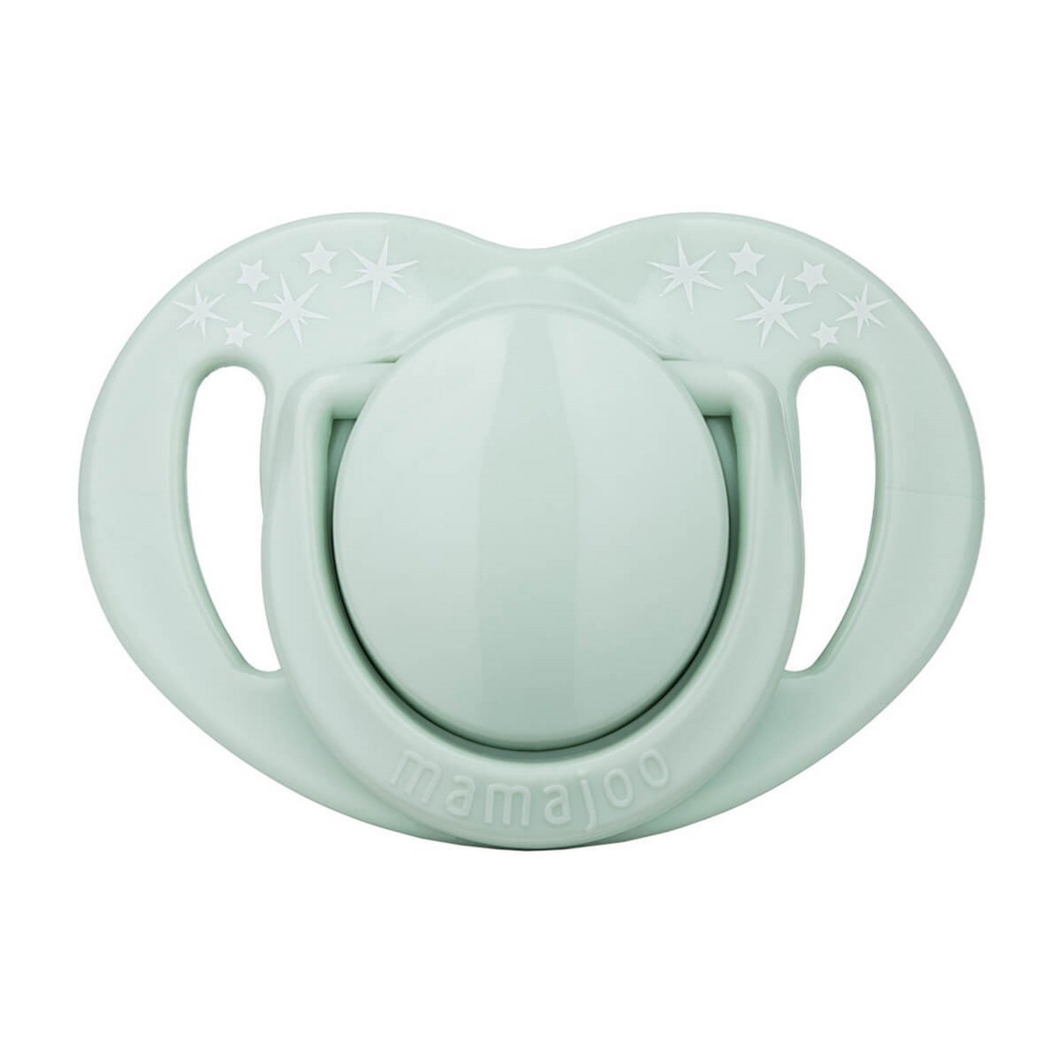Mamajoo Saklama Kutulu Ortodontik Emzik 0 Ay + Powder Green
