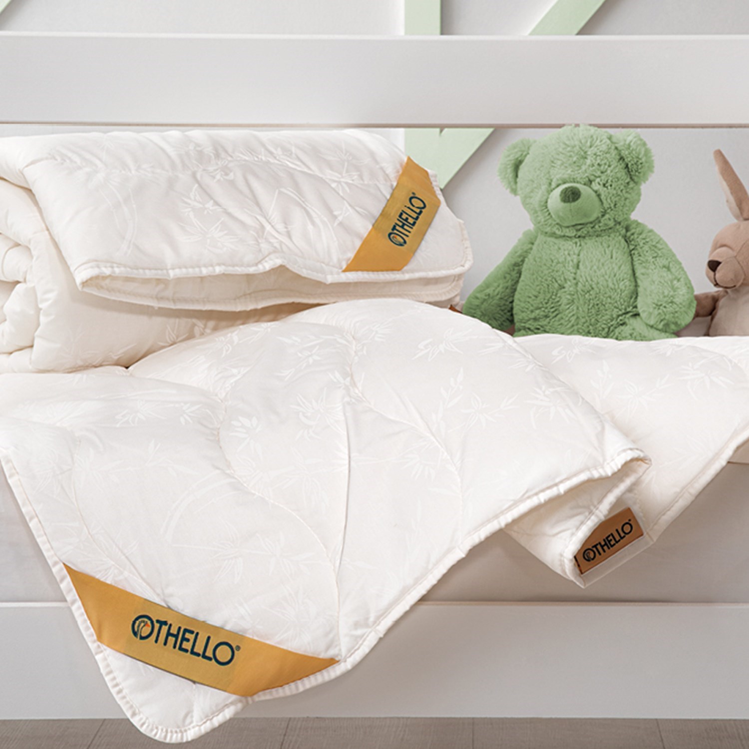 Othello Bambina Baby Bambu Yorgan 95x145 cm Ekru