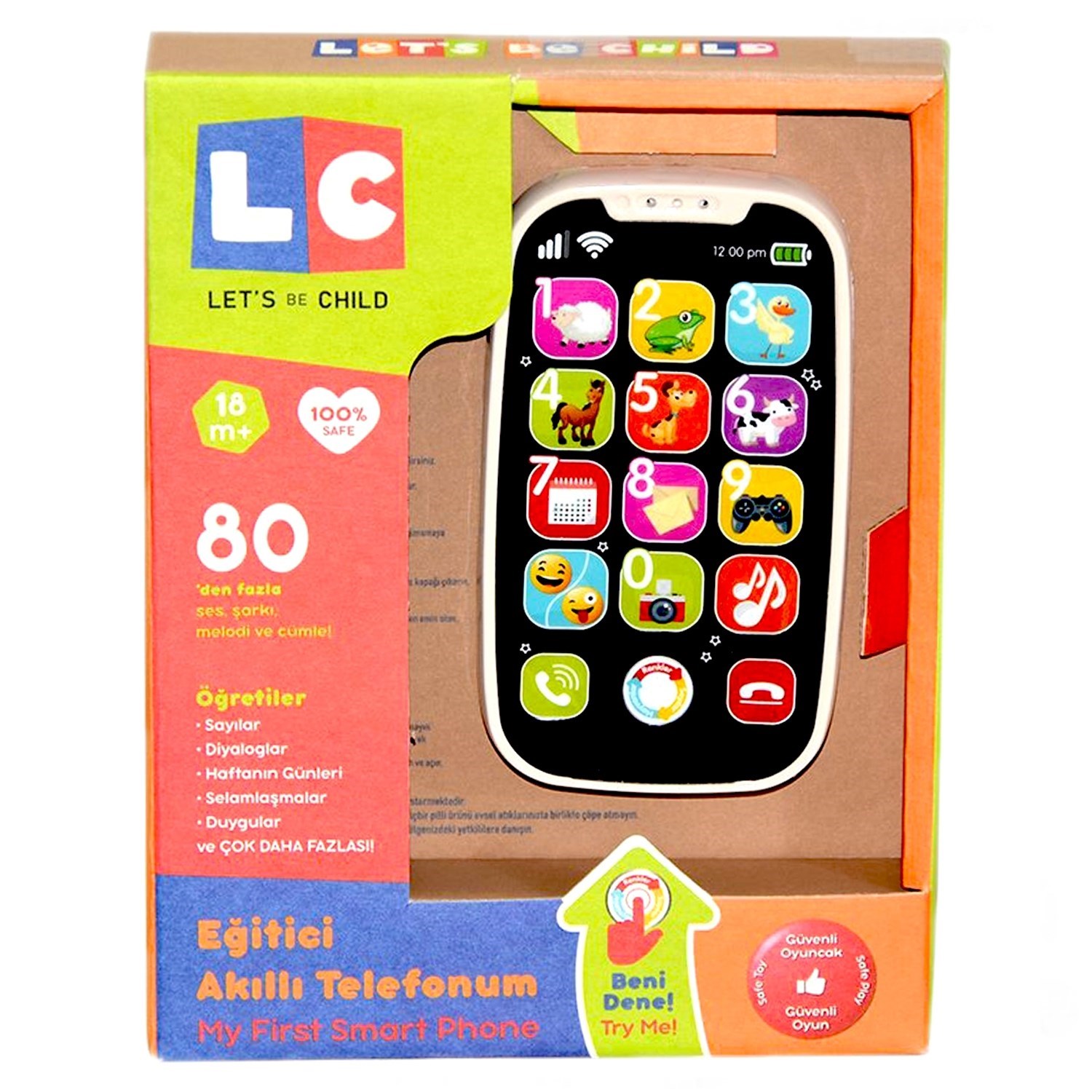 Let's Be Child Eğitici Akıllı Telefon 30900 Beyaz