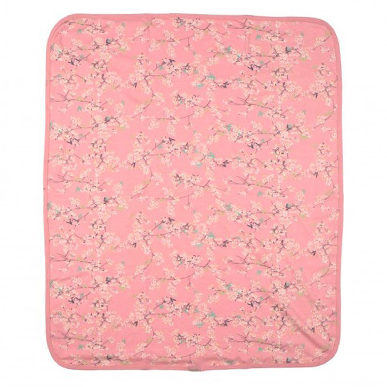 Bebepan Floral Penye Bebek Battaniyesi 90x77 Cm 2087 Somon