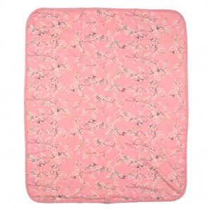 Bebepan Floral Penye Bebek Battaniyesi 90x77 Cm 2087 Somon