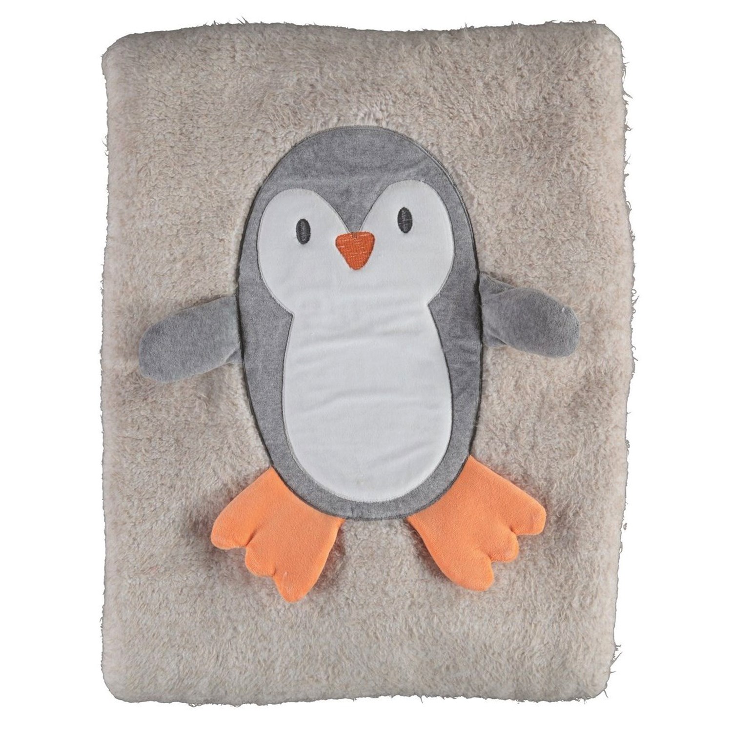Bibaby Cute Penguins Welsoft Battaniye 88x100 Cm 64523 Bej
