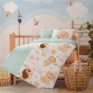 Coton Box 2000 Bebek Nevresim Takımı 100x150 Mint
