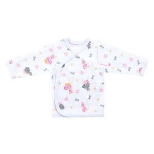 Sevi Bebe Prematüre Zıbın 6914 Beyaz-Pembe
