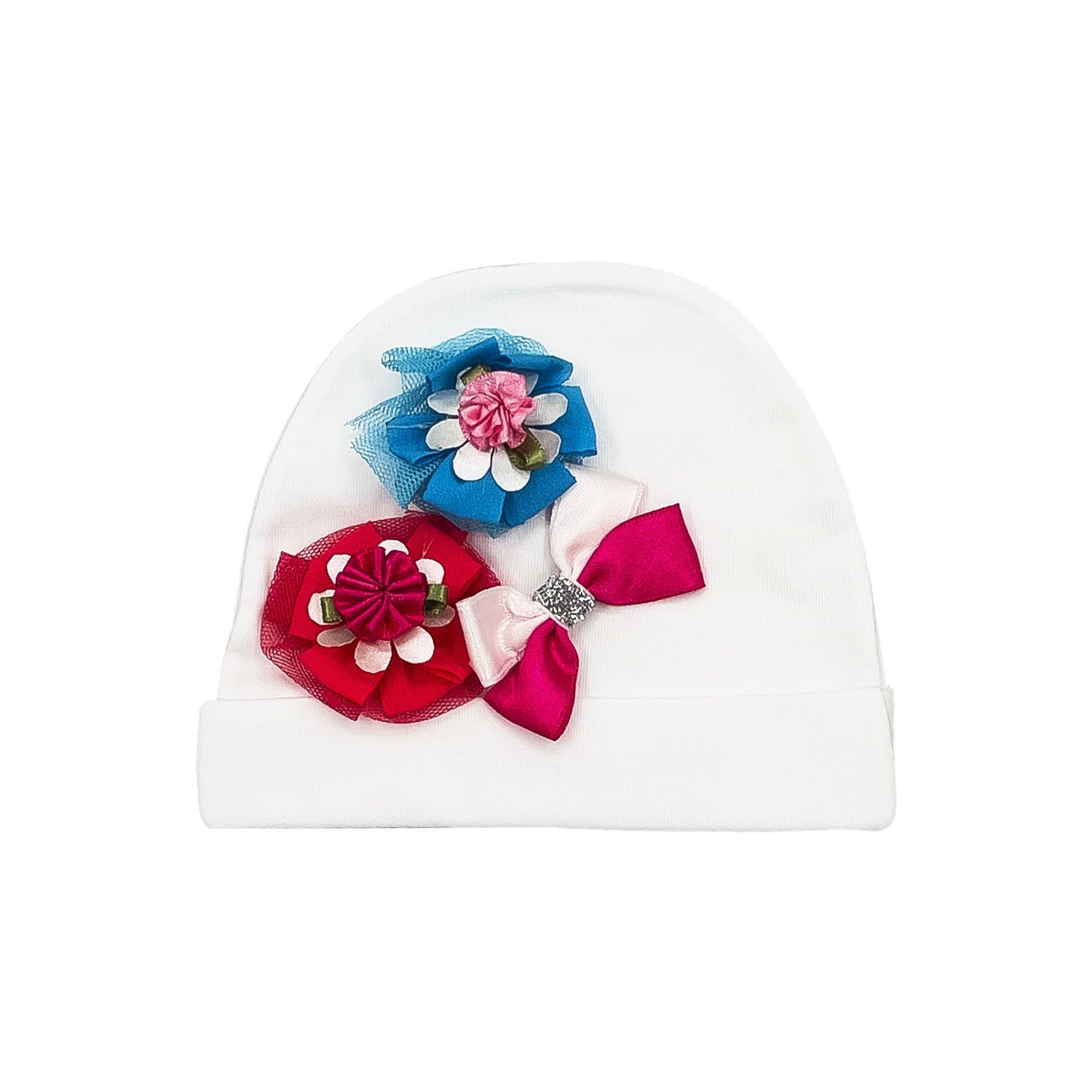 Mamasita Bebek Şapkası 0720 Beyaz