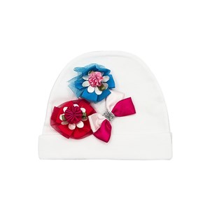 Mamasita Bebek Şapkası 0720 Beyaz