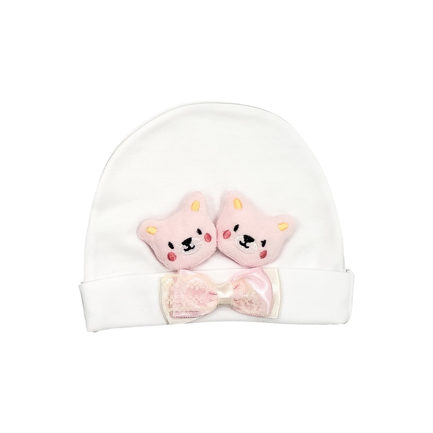 Mamasita Bebek Şapkası 0795 Beyaz
