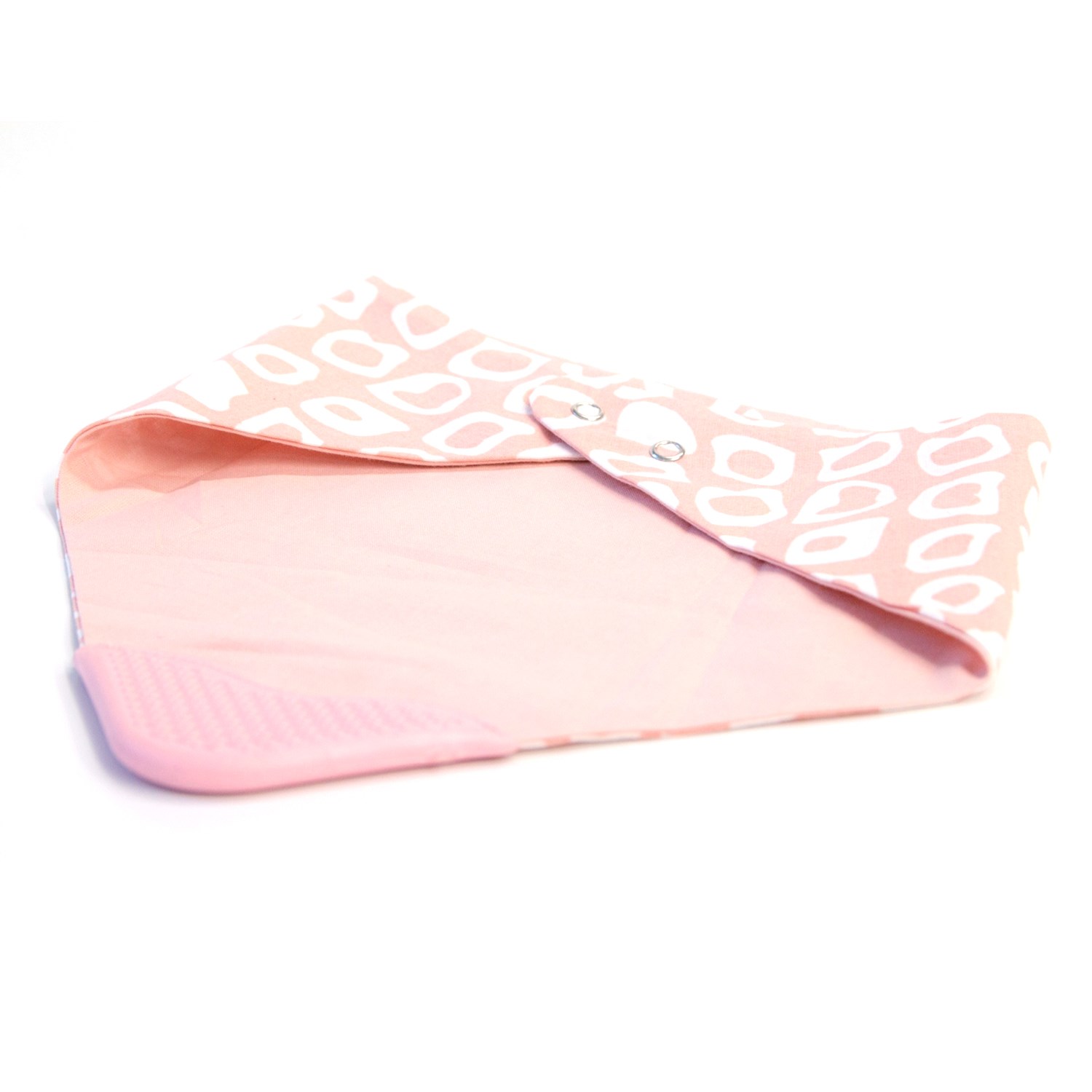 Babyjem Diş Kaşıyıcılı Poplin Fular Önlük 686 Pembe