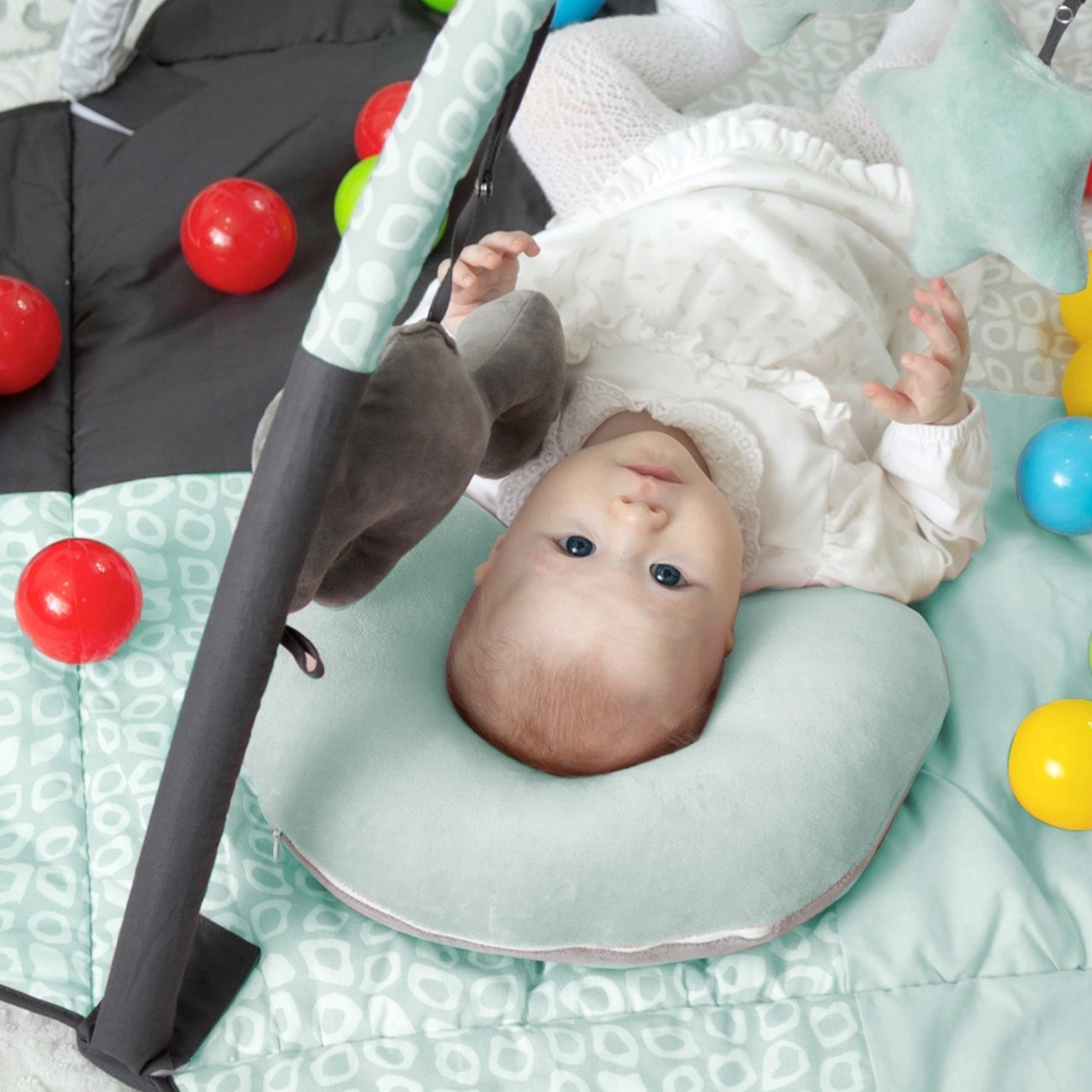 Babyjem 3 Fonksiyonlu Bebek Oyun Jimnastik Halısı 690 Yeşil