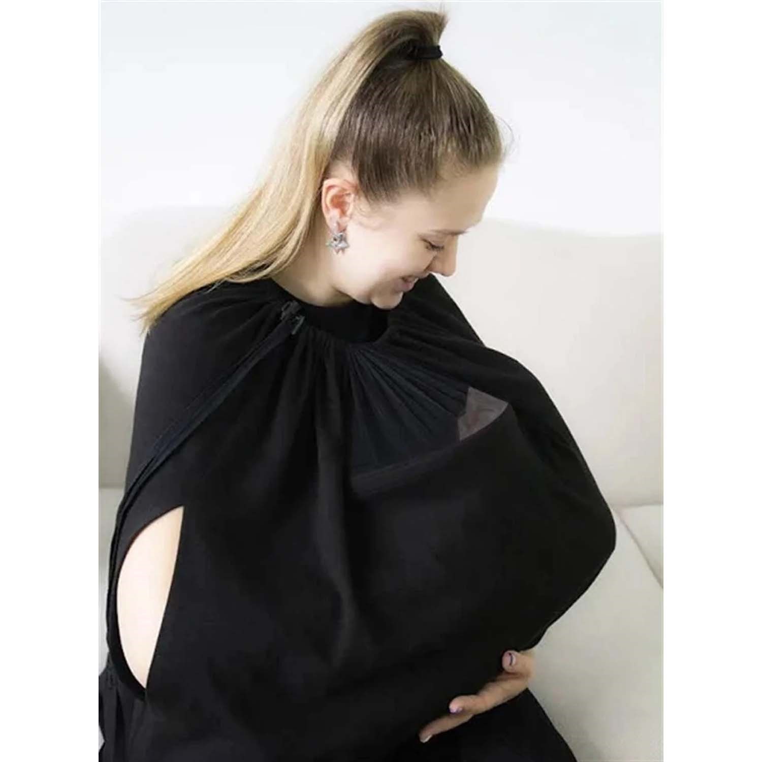 Babyjem Pratik Emzirme Örtüsü 735 Siyah