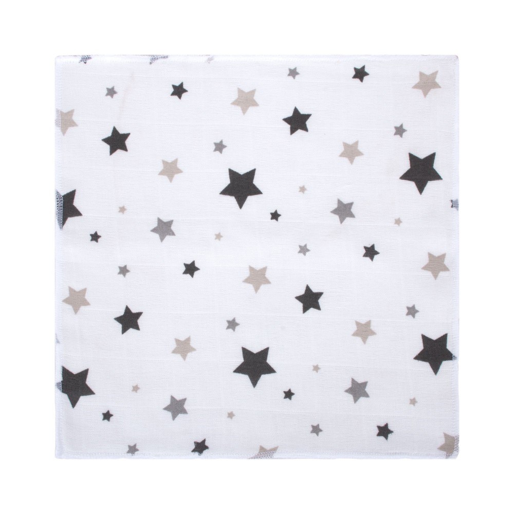 Sevi Bebe 6'lı Müslin Mendil 28x28 Cm 132 Mavi