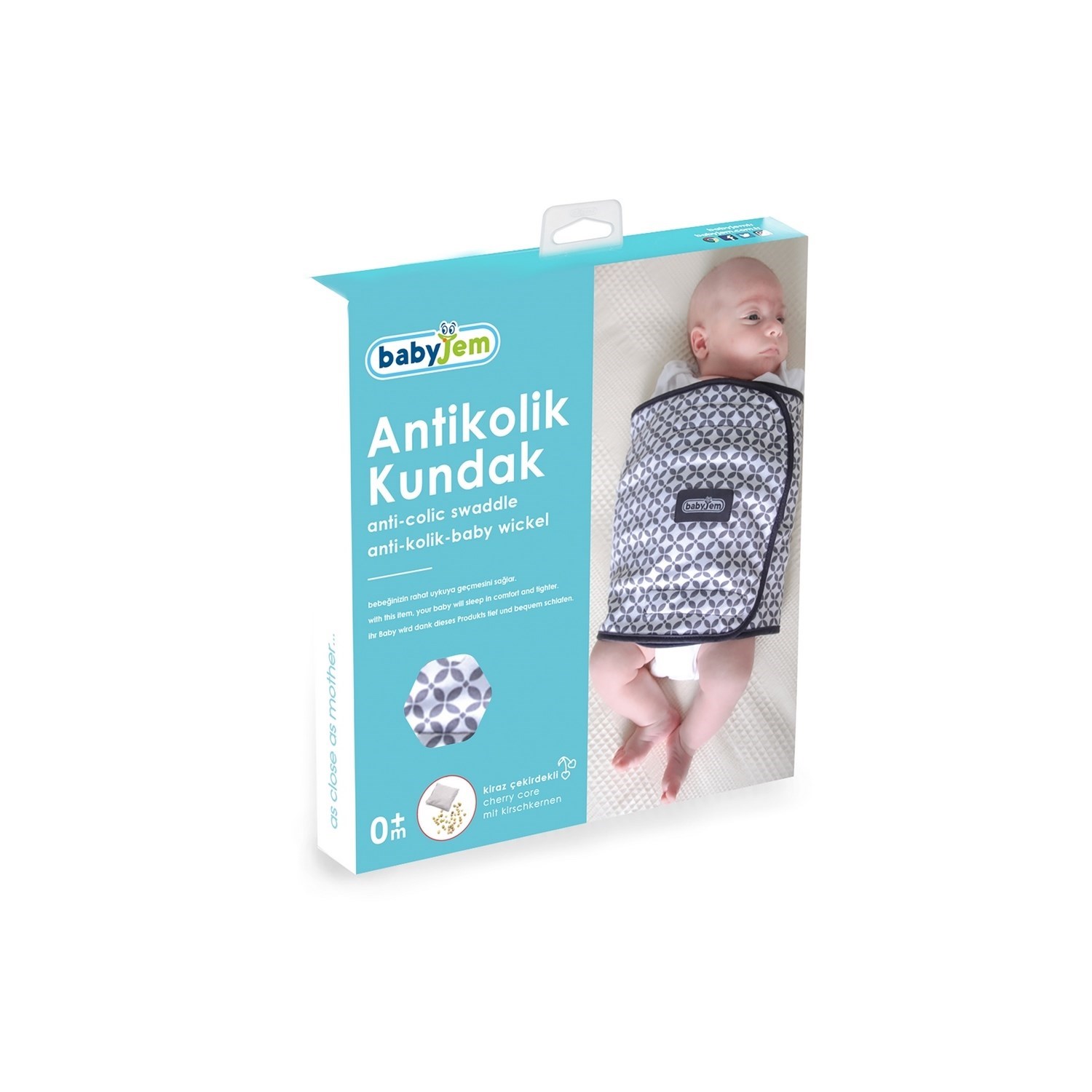 Babyjem Antikolik Kundak 733 Gri