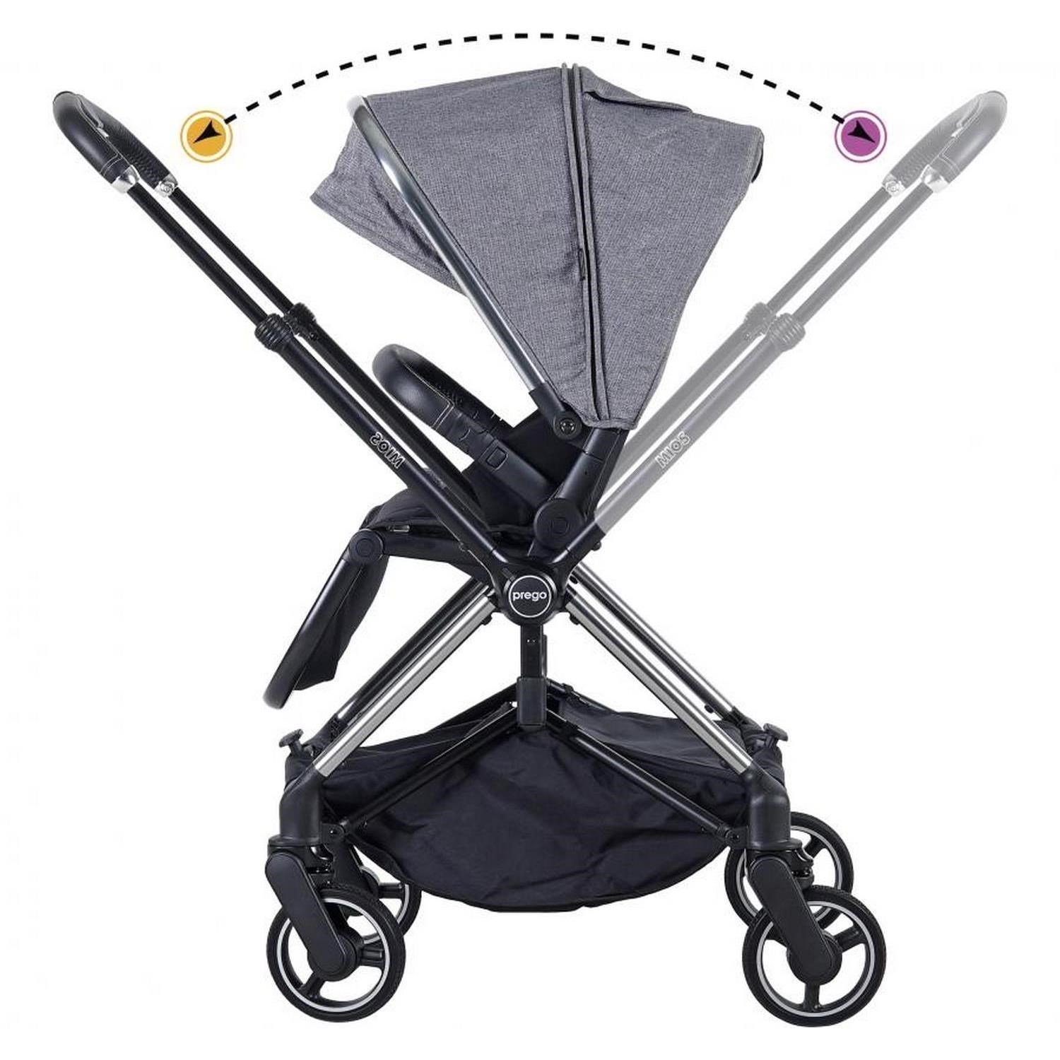 Prego Mios Travel Bebek Arabası 2066 Gri