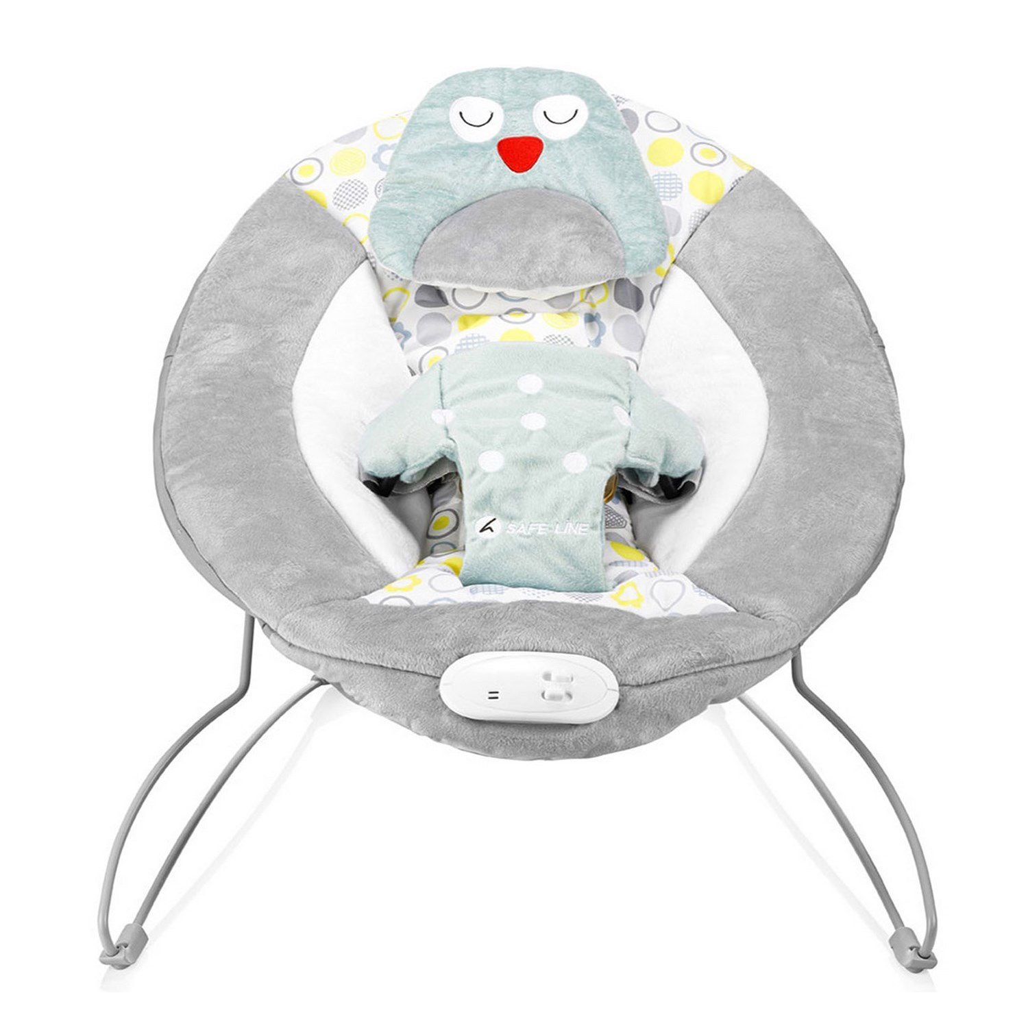 Safe Line Joy Peluş Müzikli Ana Kucağı 9373 Gri