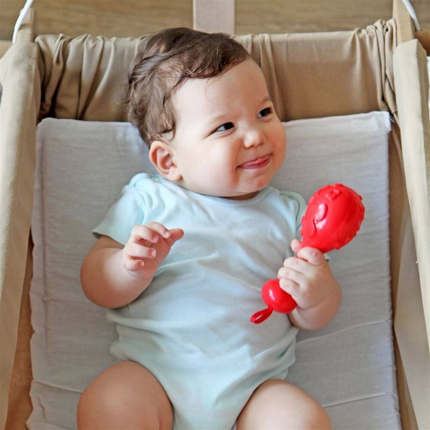Let's Be Child Marakas Çıngırak 0+ Ay 30614 Kırmızı