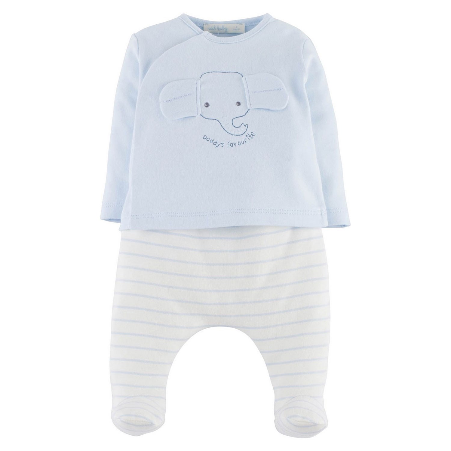 İdil Baby 8'li Bebek Hastane Çıkış Seti 15510 Mavi