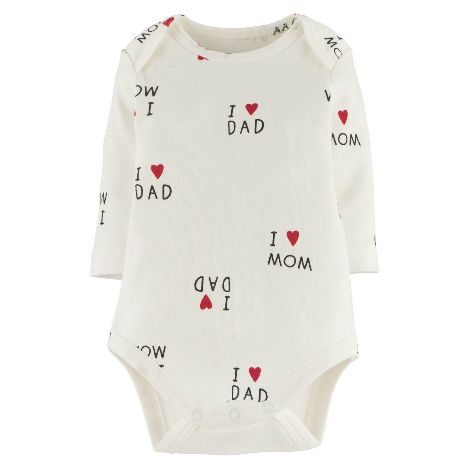İdil Baby 2'li Bebek Body 15120 Baskılı