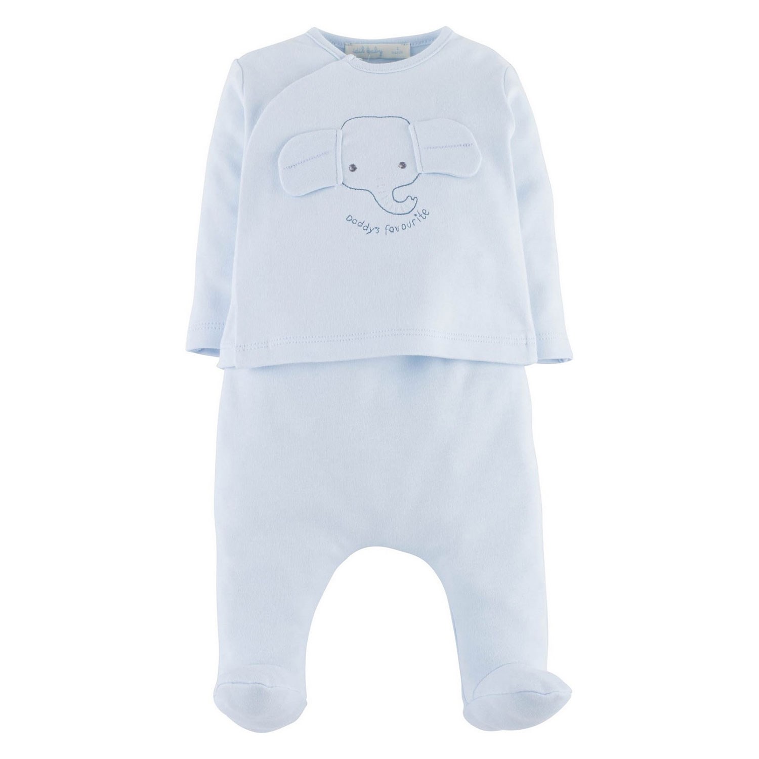 İdil Baby Bebek Zıbın Takımı 15511 Mavi
