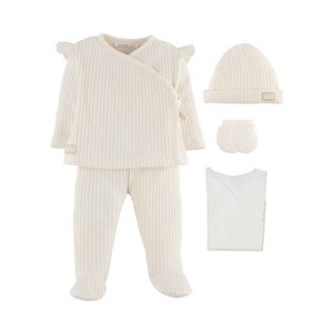 İdil Baby Bebek Zıbın Takımı 15570 Ekru