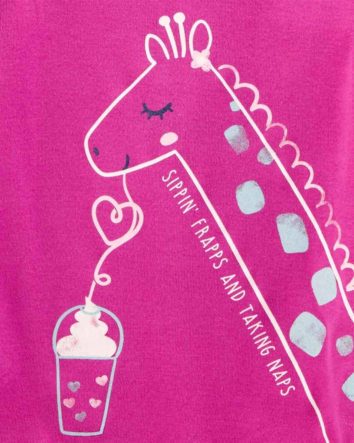 Carter's 4'lü Kız Bebek Uzun Kollu Pijama Seti 1M693610 Çok Renkli