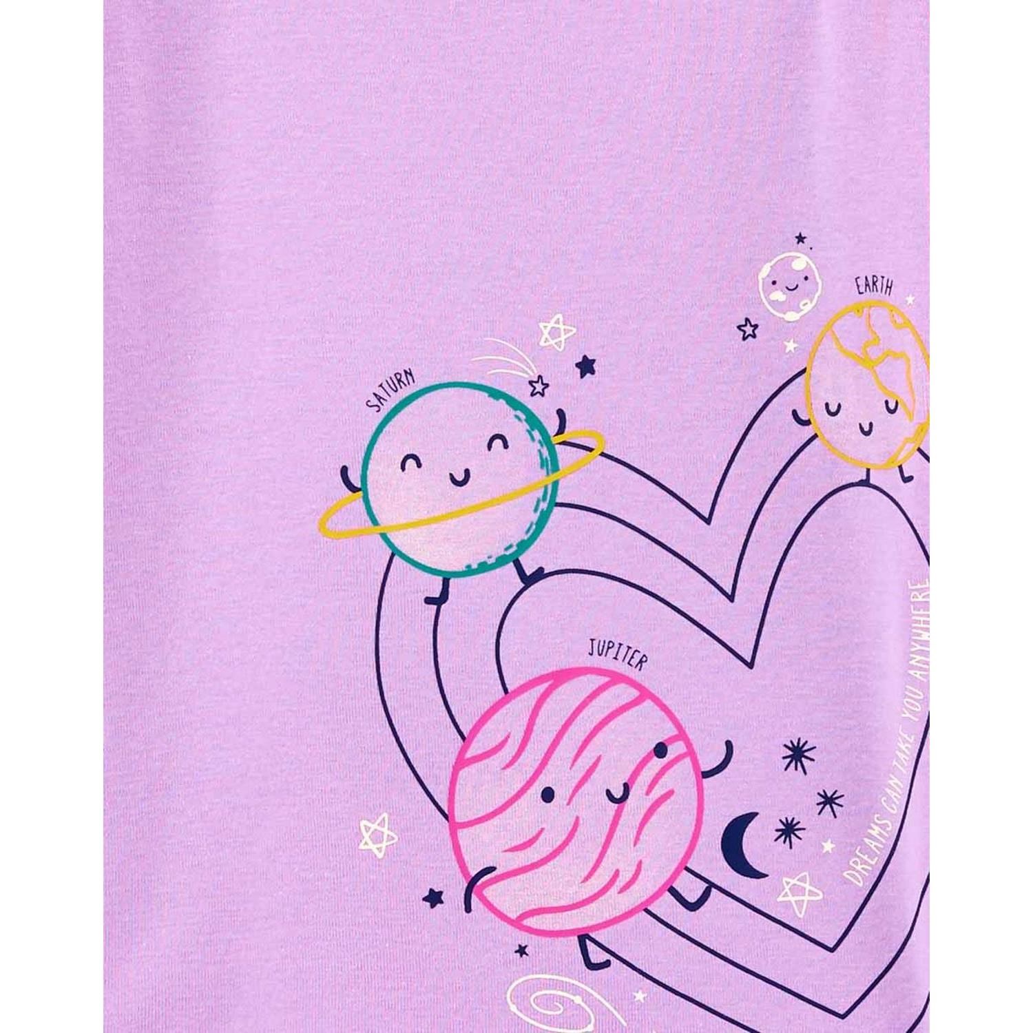 Carter's 4'lü Kız Bebek Uzun Kollu Pijama Seti 3M693110 Çok Renkli