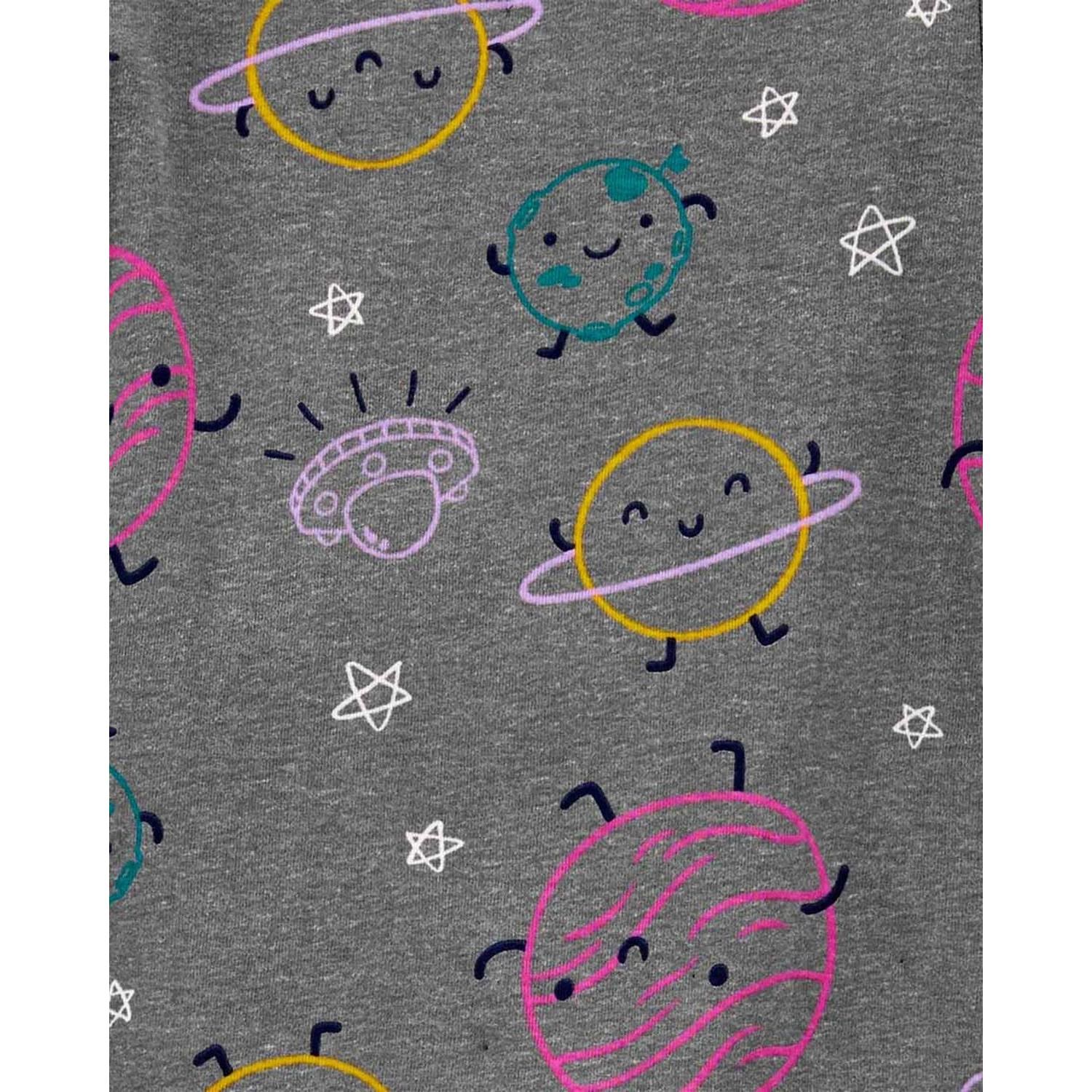 Carter's 4'lü Kız Bebek Uzun Kollu Pijama Seti 3M693110 Çok Renkli