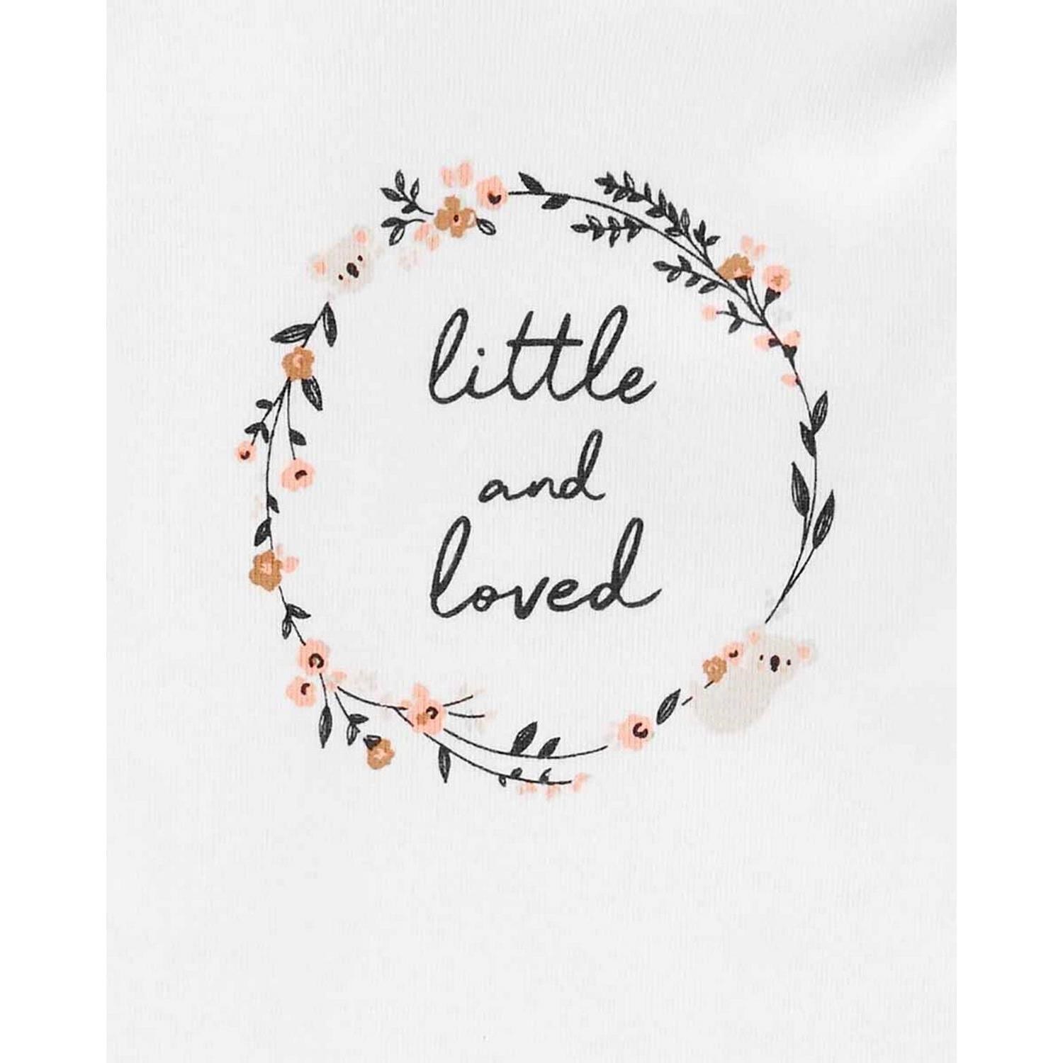 Carter's Layette Kız Bebek 3'lü Set 1M754010 Çok Renkli