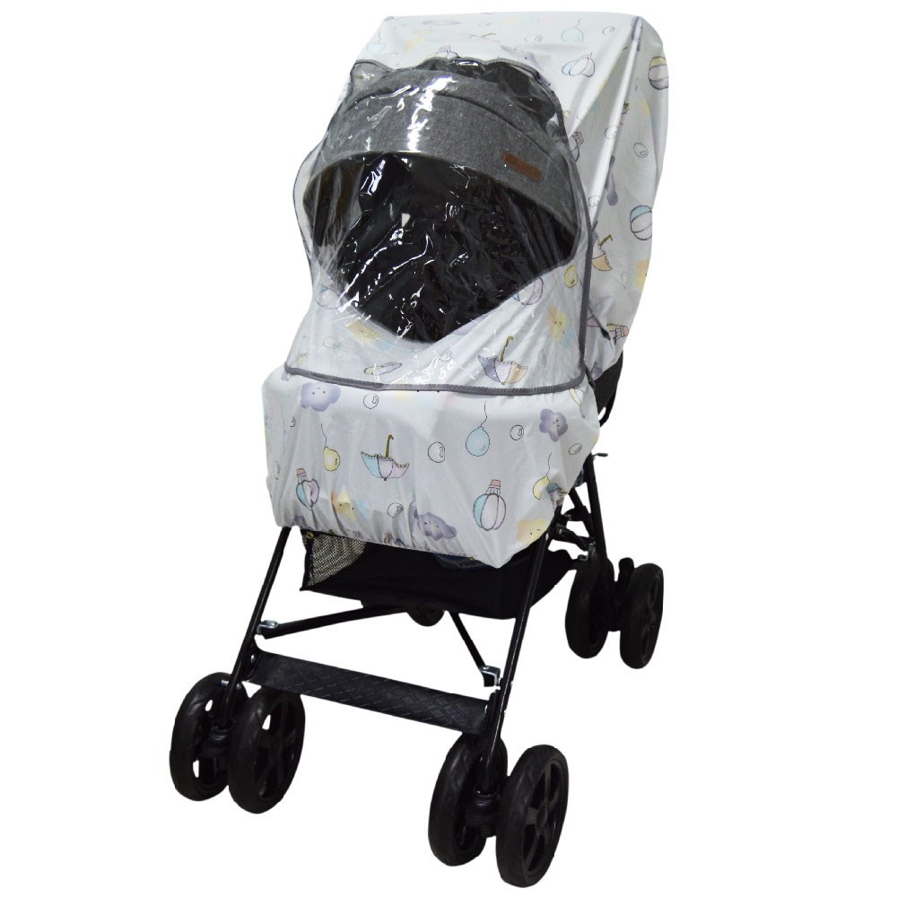 Sevi Bebe Lüks Bebek Arabası Yağmurluğu 320 (Desenli) 