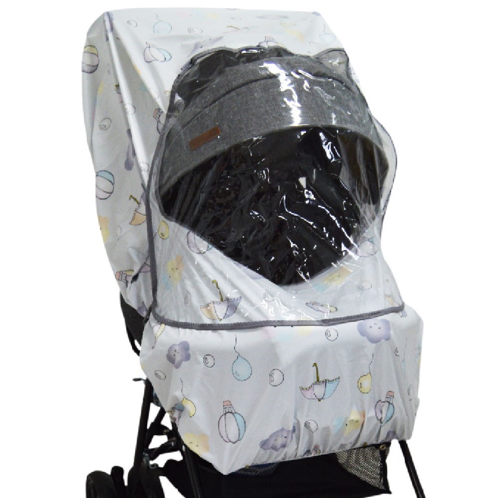 Sevi Bebe Lüks Bebek Arabası Yağmurluğu 320 (Desenli) 