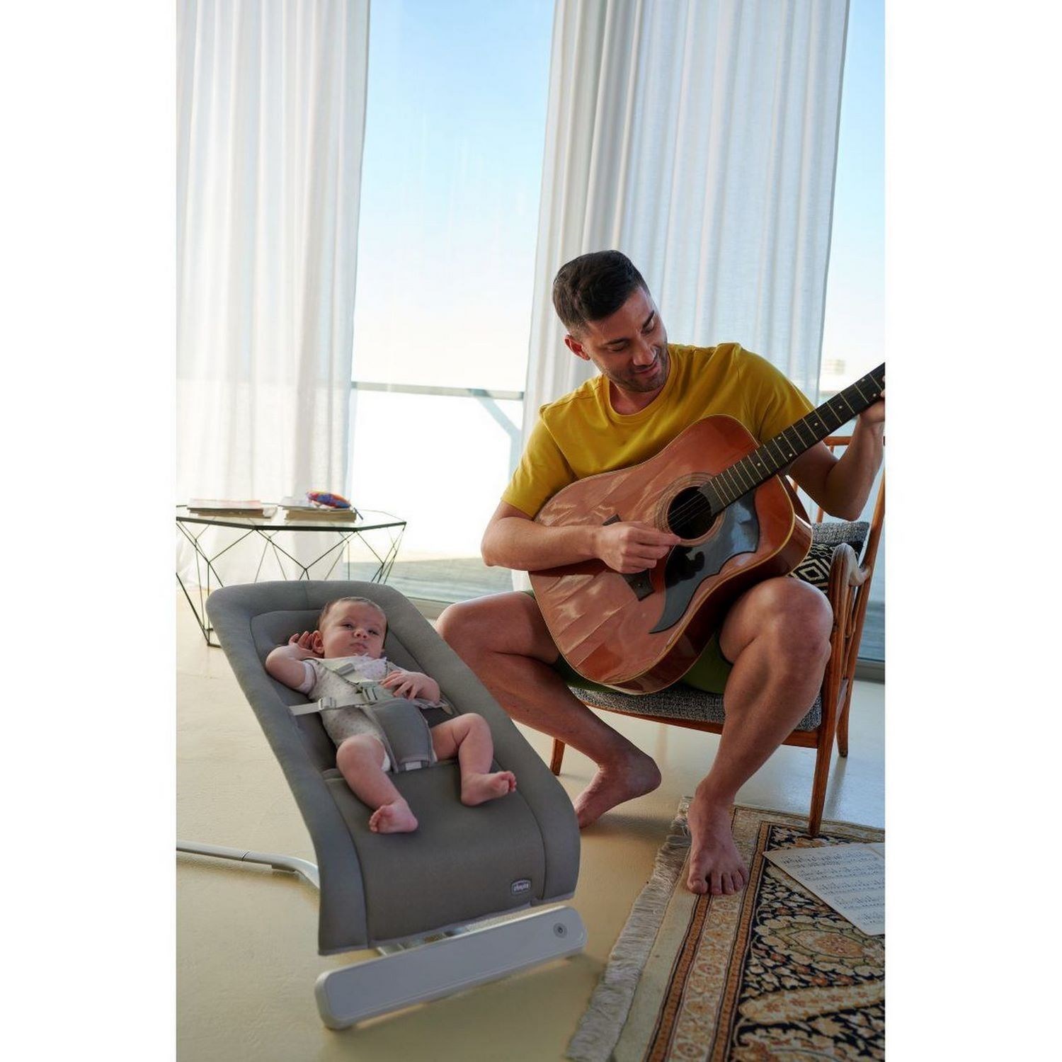Chicco RhythmN Sound Ev Tipi Ana Kucağı Sand