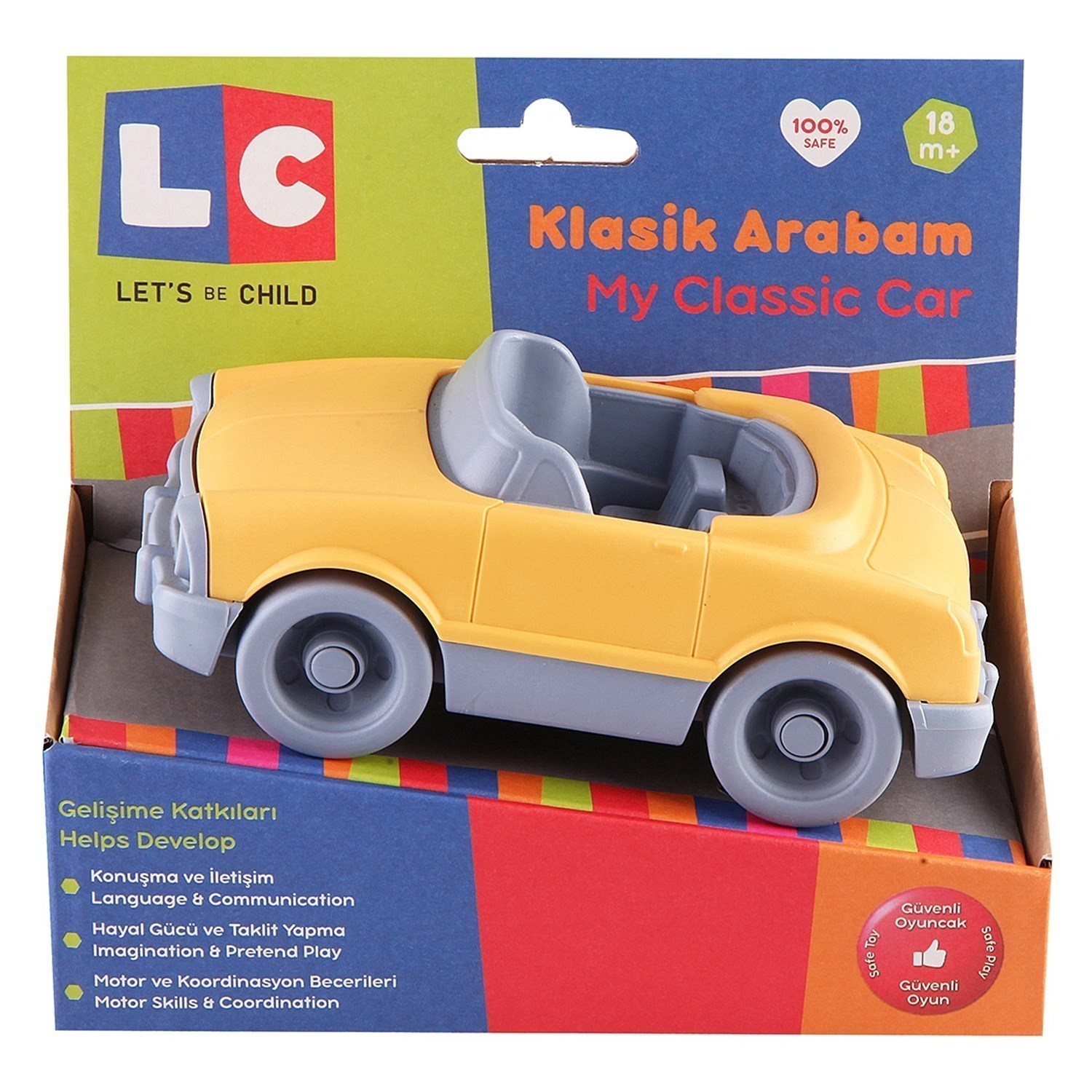 Let's Be Child Klasik Arabam 18+ Ay 30780 Gri