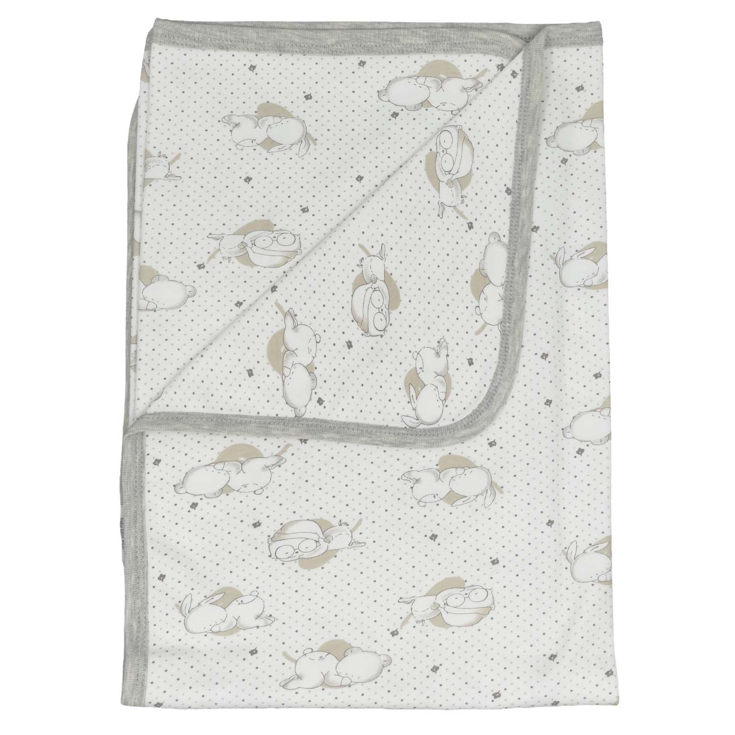 Bimini Basic Bebek Battaniye 80x80 Cm 645 Kahverengi