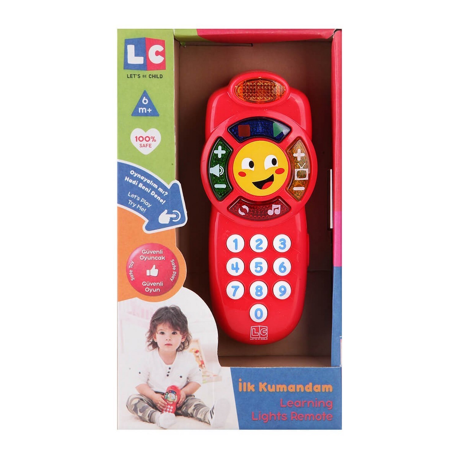 Let's Be Child İlk Kumandam 6+ Ay 30512 Kırmızı