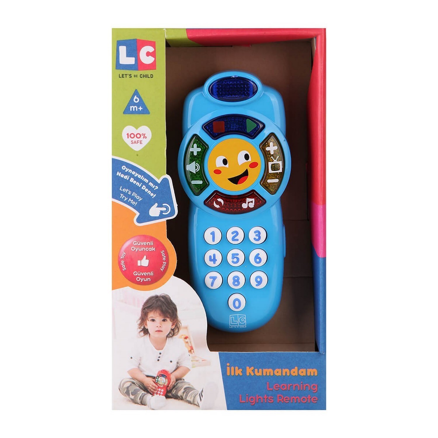 Let's Be Child İlk Kumandam 6+ Ay 30512 Mavi