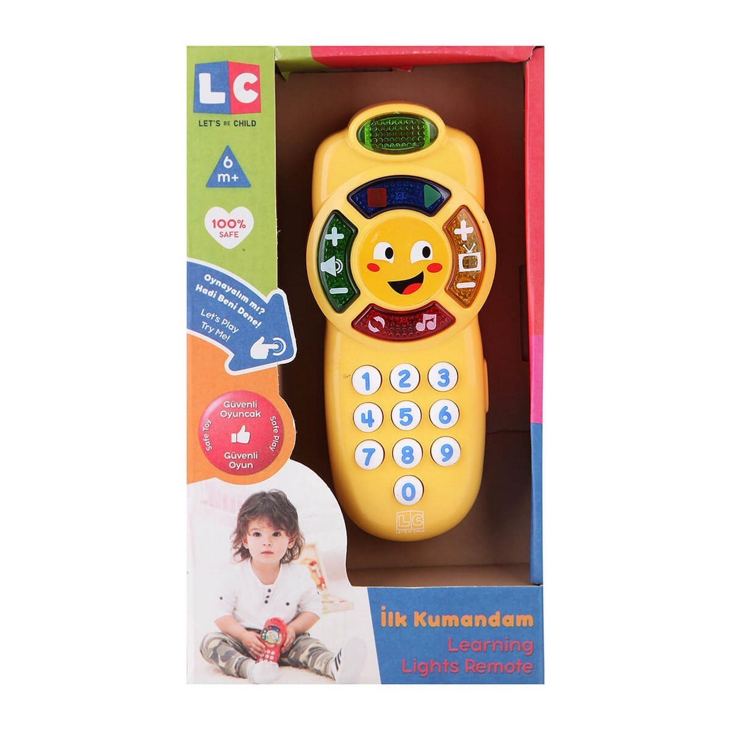 Let's Be Child İlk Kumandam 6+ Ay 30512 Sarı