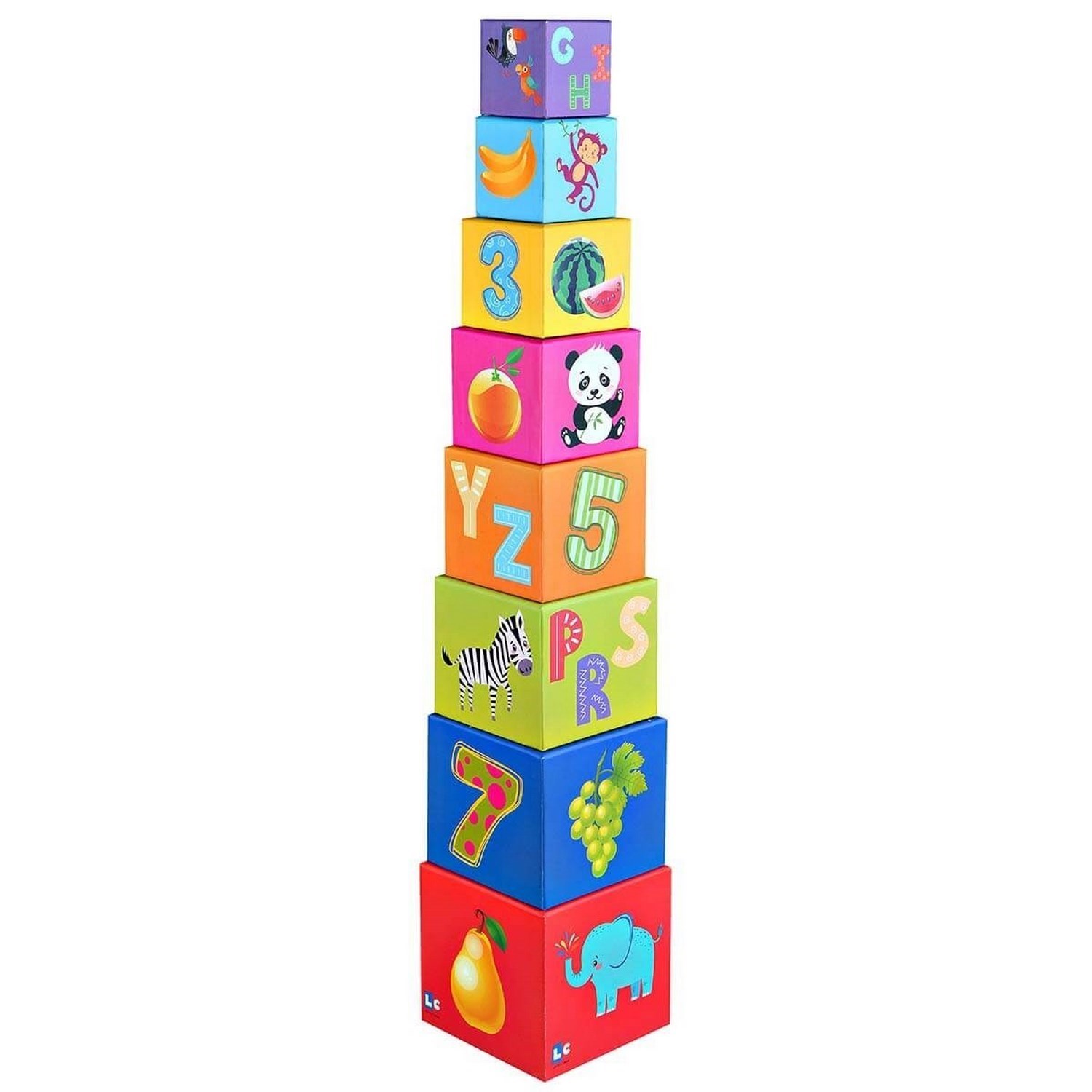 Let's Be Child Eğitici Denge Kule Oyunu 18+ Ay 30628 Çok Renkli
