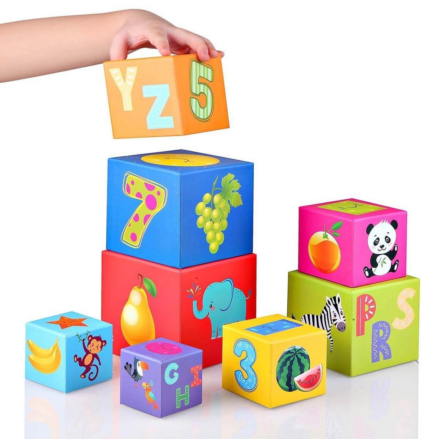 Let's Be Child Eğitici Denge Kule Oyunu 18+ Ay 30628 Çok Renkli