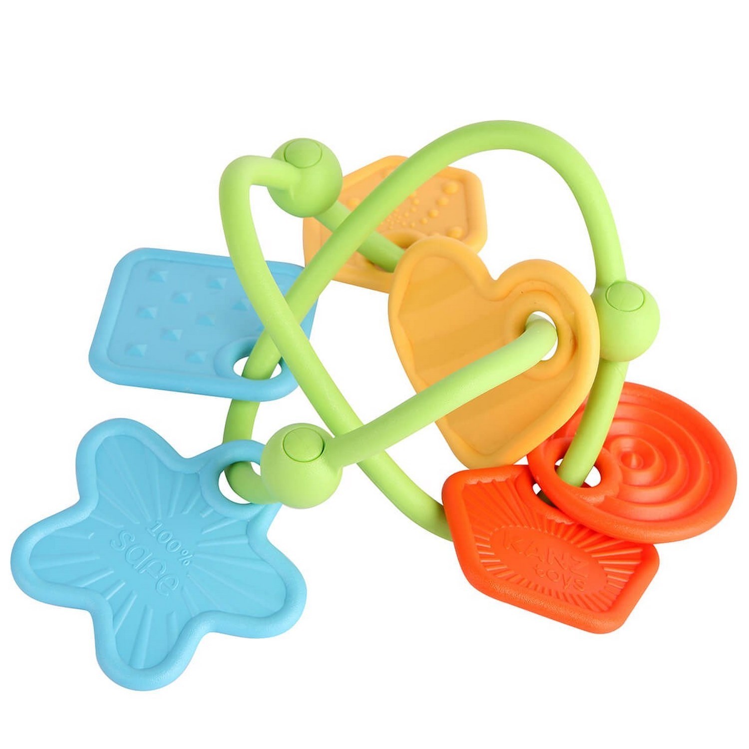 Let's Be Child Kıvrımlı Çıngırak 0+ Ay 30750 Çok Renkli