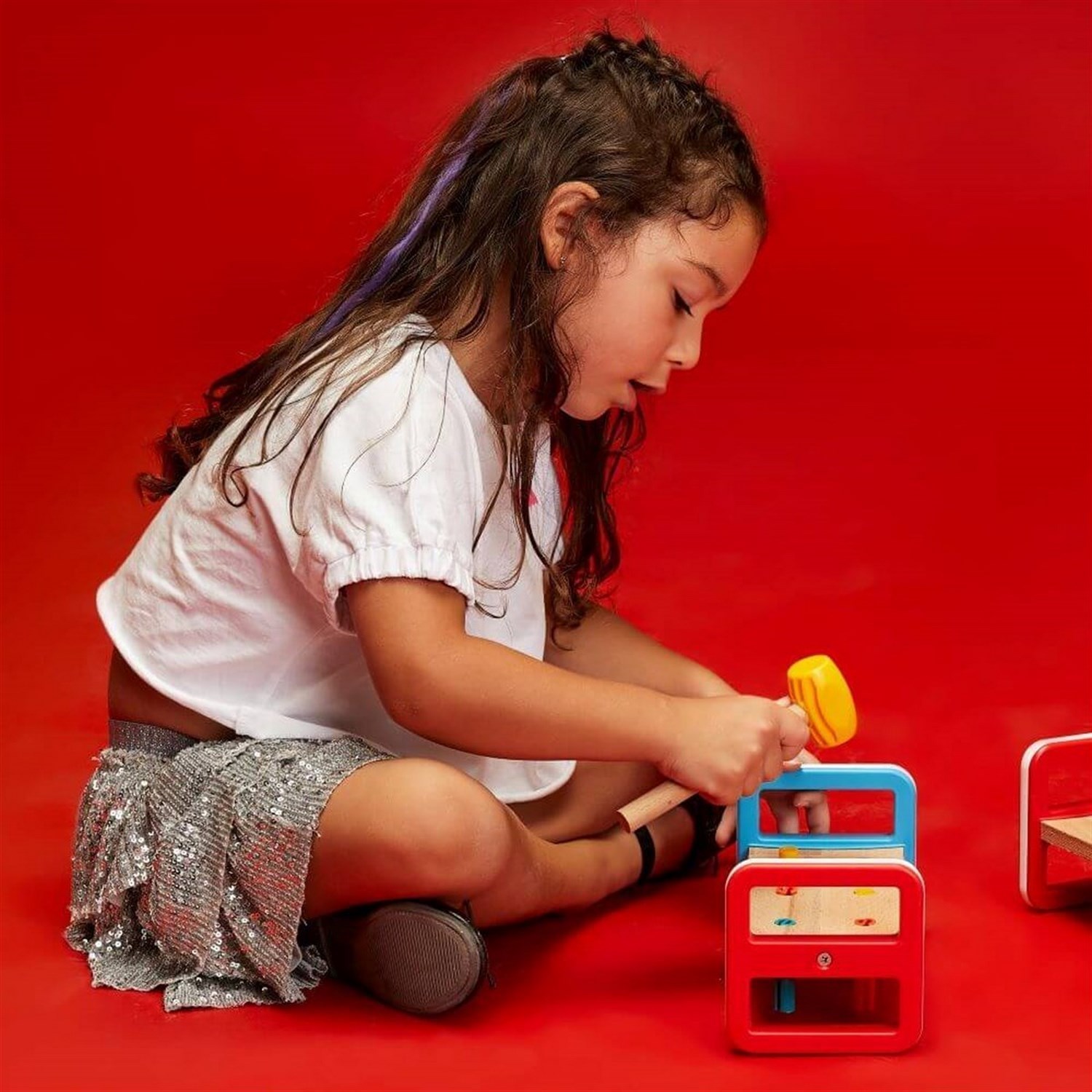 Let's Be Child Eğitici Tak Çak 12+ Ay 30796 Çok Renkli