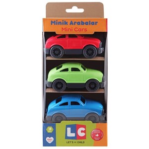 Let's Be Child 3'lü Minik Araba 18+ Ay 30812 Çok Renkli
