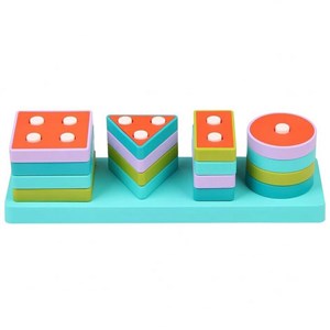 Let's Be Child Eğitici Geometrik Şekiller 12+ Ay 30890 Çok Renkli