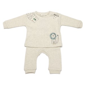 İdil Baby 2'li Unisex Bebek Takımı 15601 Baskılı