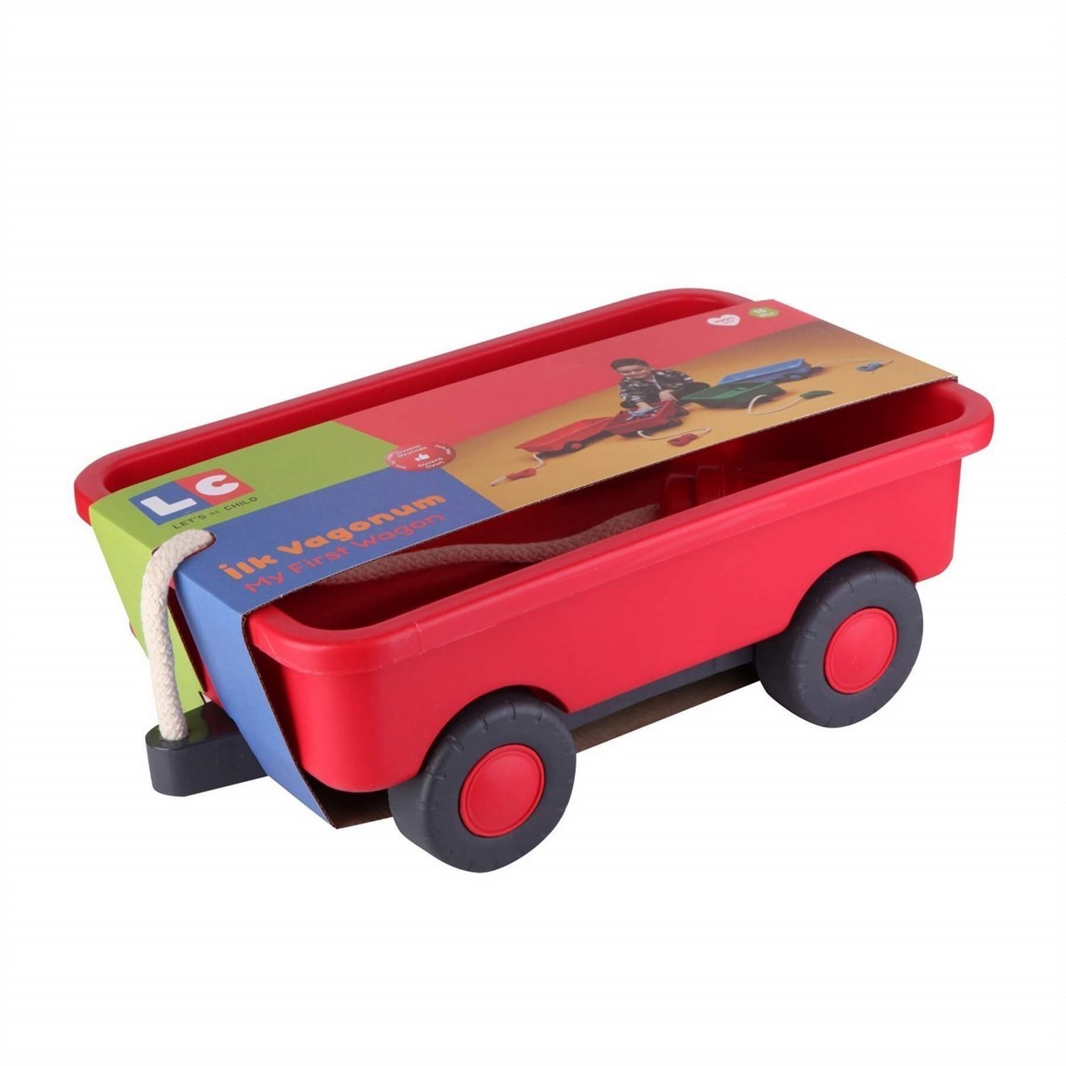 Let's Be Child İlk Vagonum 18+ Ay 30914 Kırmızı